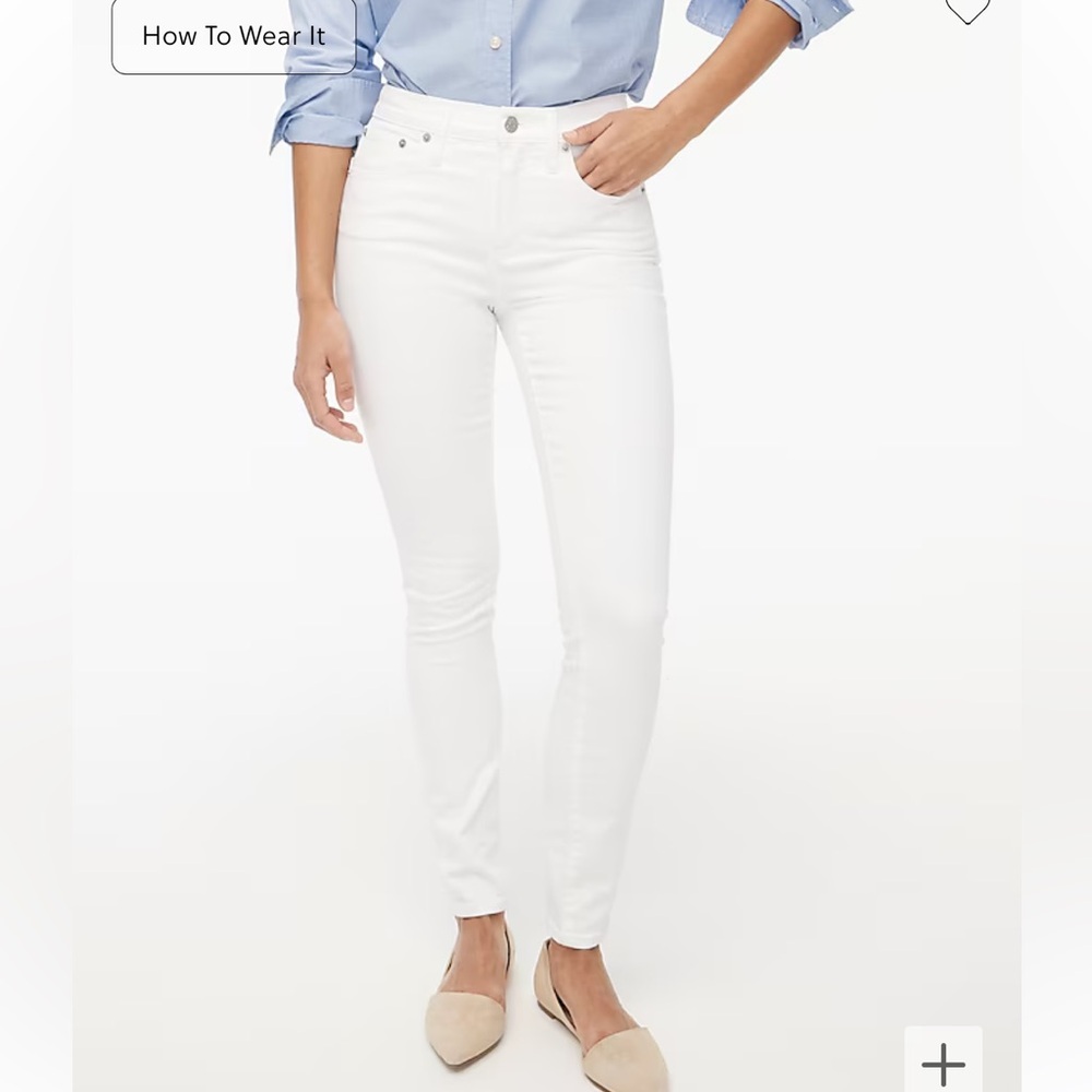 J crew mercantile White jeans